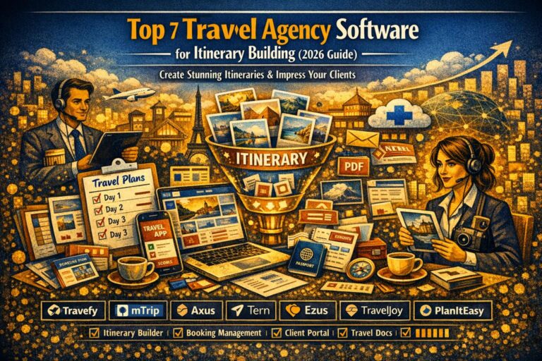 Top 7 Travel Agency Software for Itinerary Building (2026 Guide)