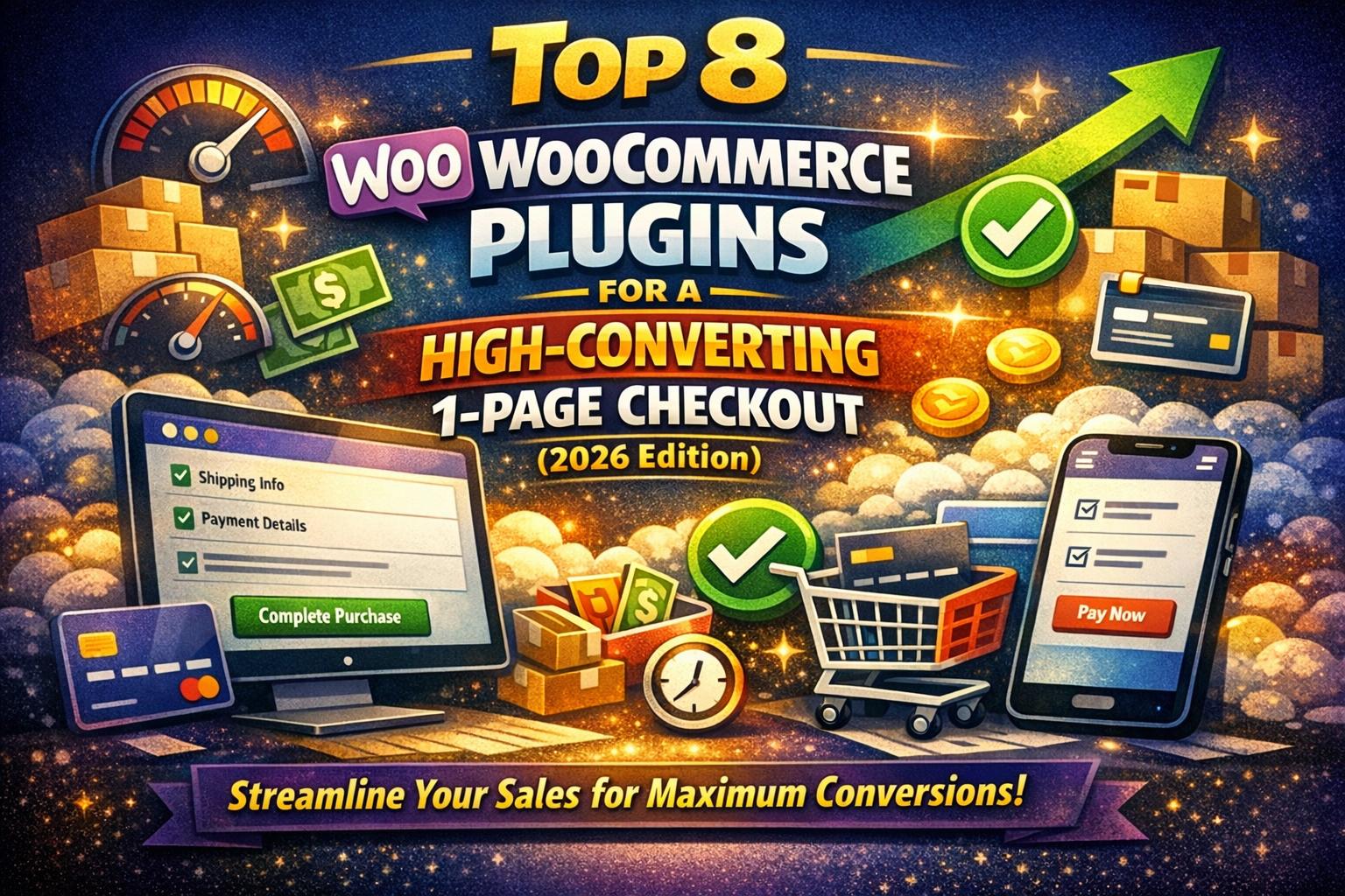 Top 8 WooCommerce Plugins for a High‑Converting 1‑Page Checkout (2026 Edition)
