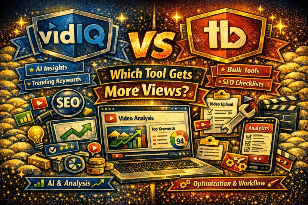 VidIQ vs TubeBuddy: Which Tool Actually Gets More Views in 2026?