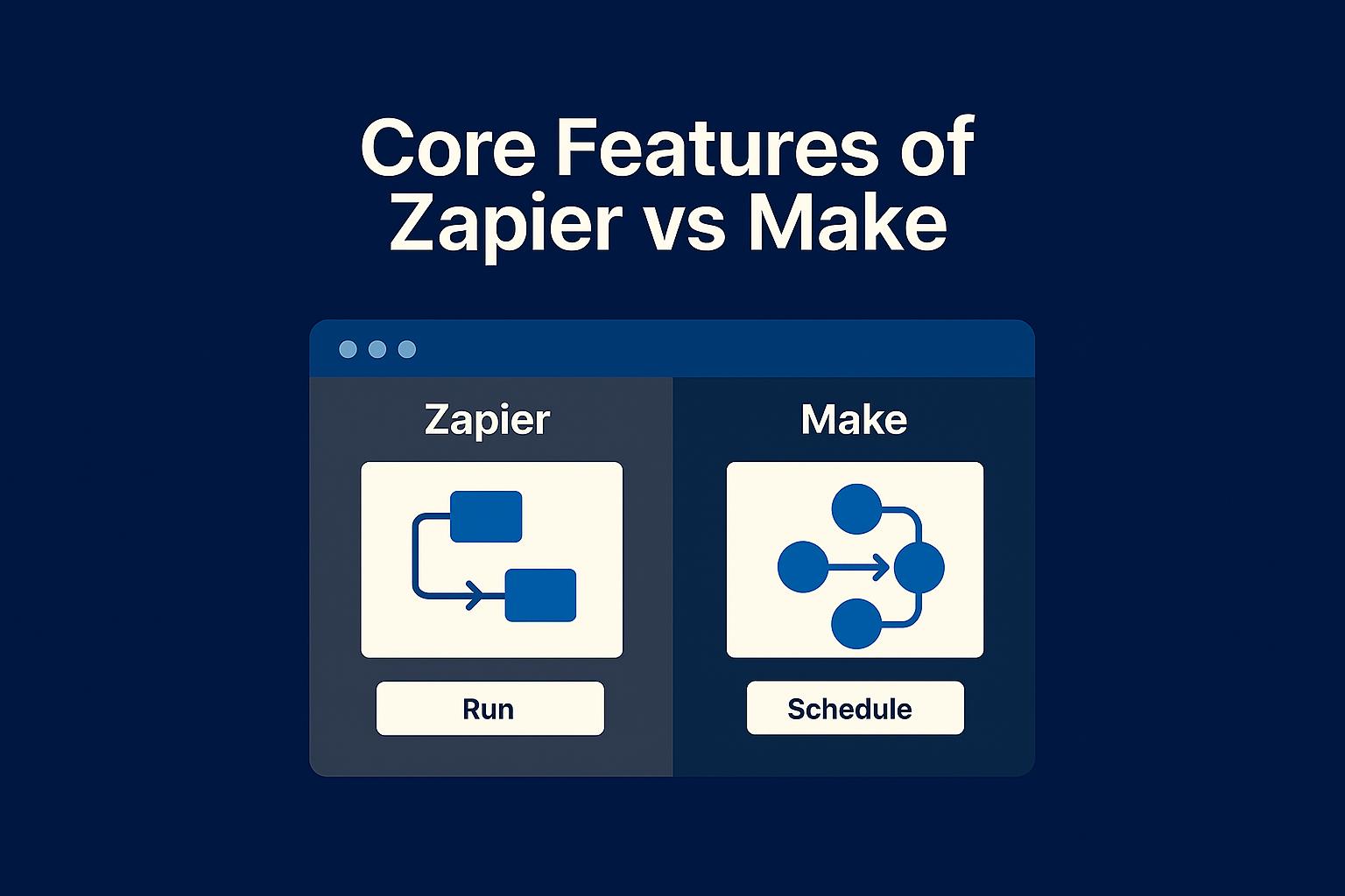 Zapier vs Make