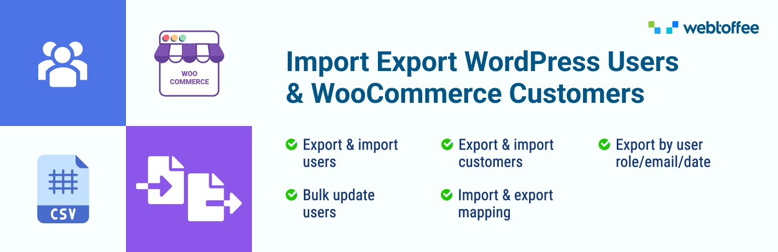 import export woocommerce customers