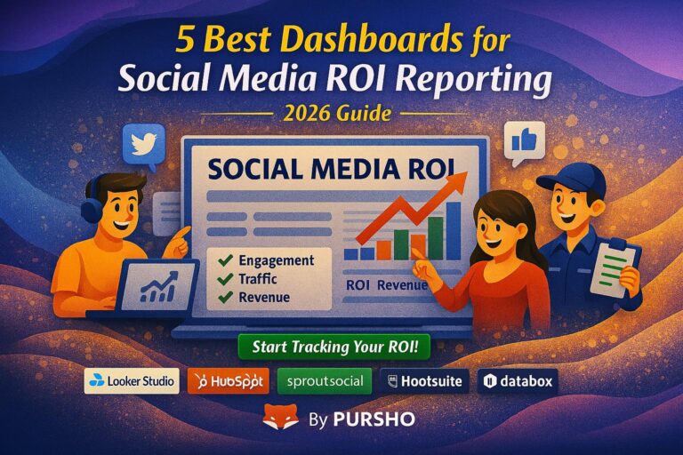 5 Best Dashboards for Social Media ROI Reporting (2026 Guide)