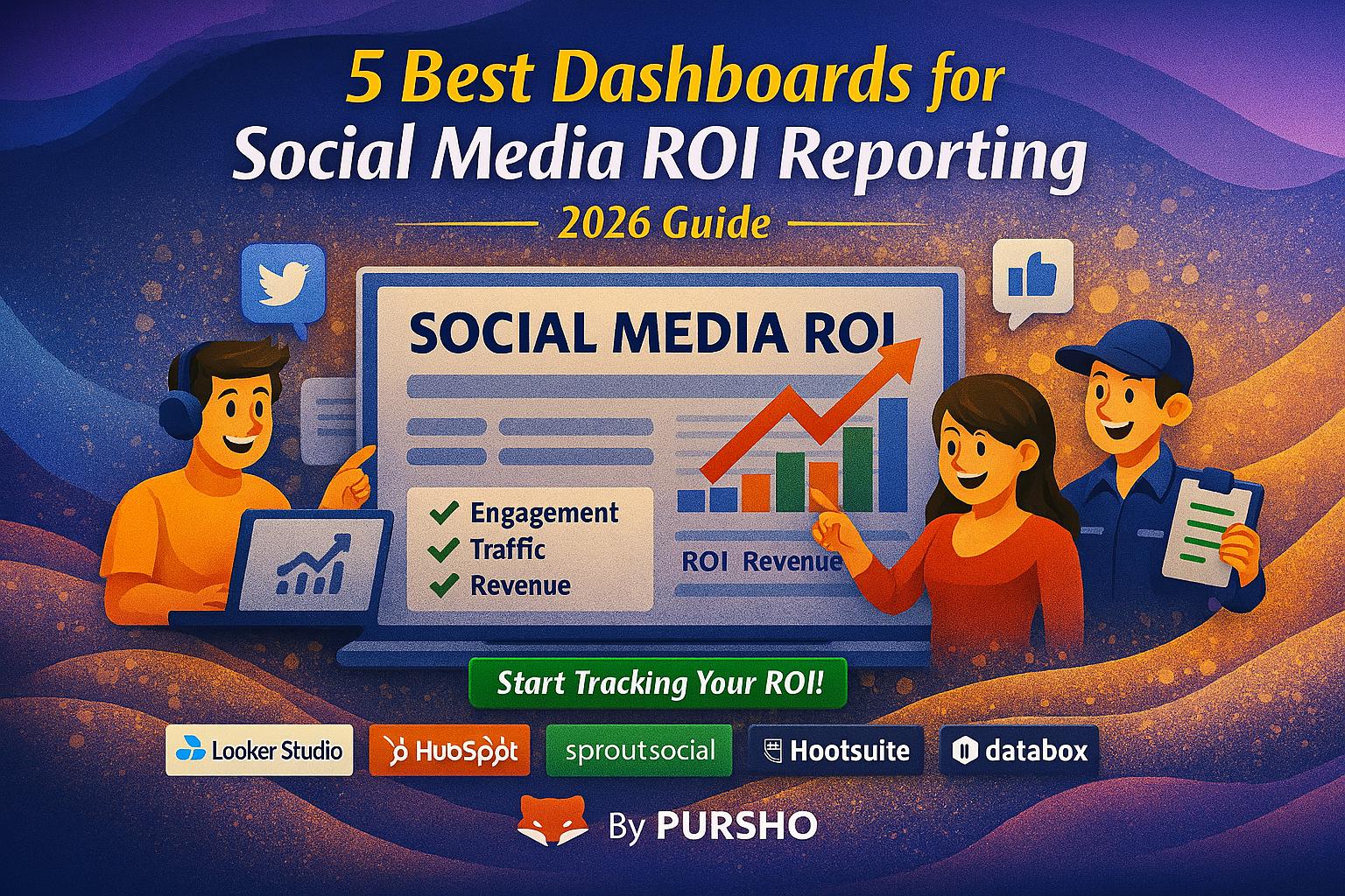 5 Best Dashboards for Social Media ROI Reporting (2026 Guide)