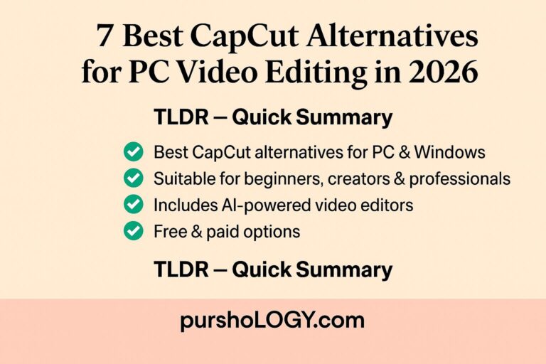 7 best capcut alternatives for pc video editing