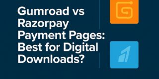Gumroad vs Razorpay Payment Pages: Which Is Best for Digital Downloads in 2026?