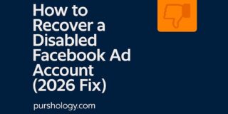 How to Recover a Disabled Facebook Ad Account (2026 Fix)