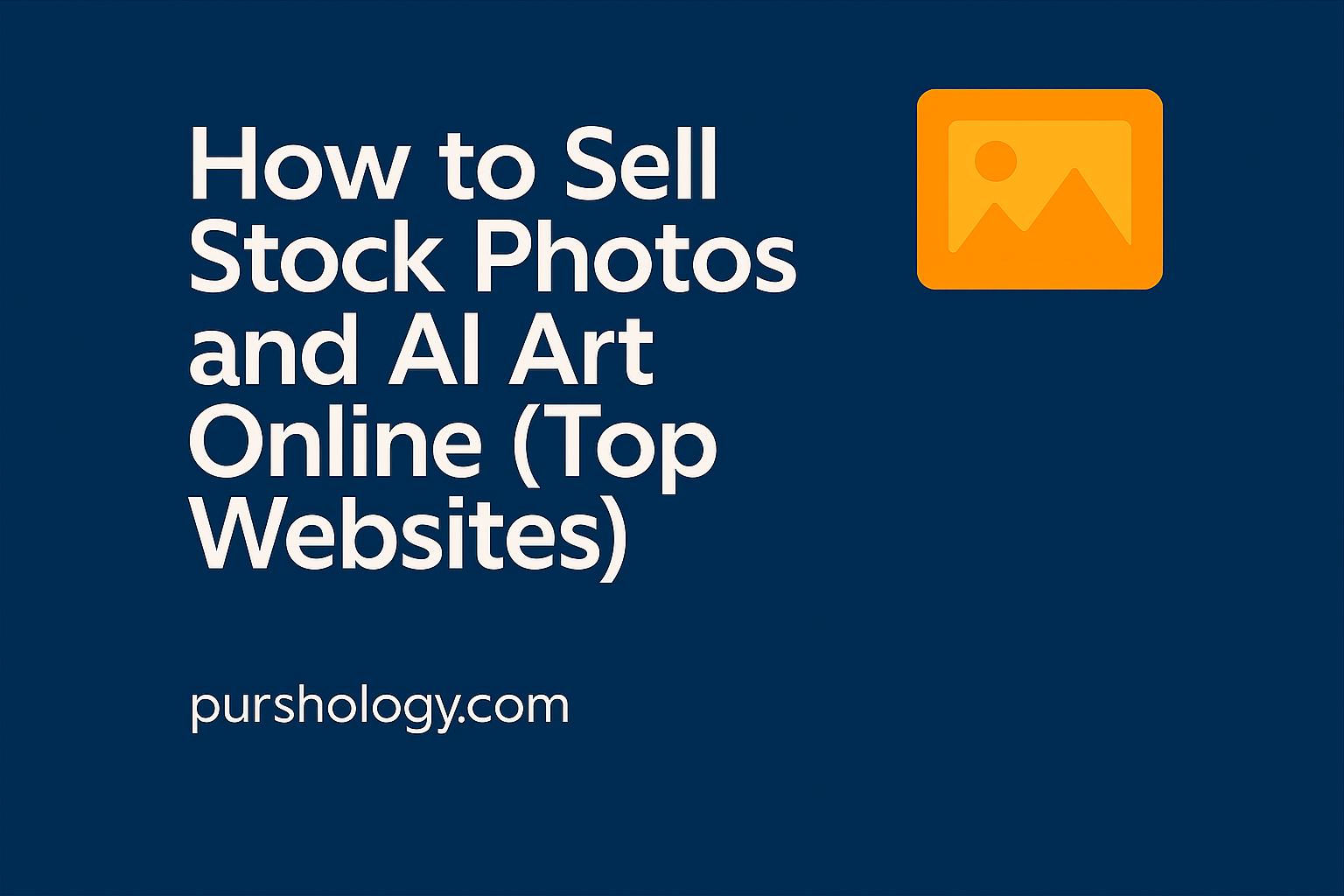 How to Sell Stock Photos and AI Art Online (Top Websites for 2026)