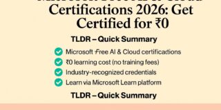 Microsoft Free AI & Cloud Certifications 2026: Get Certified for ₹0