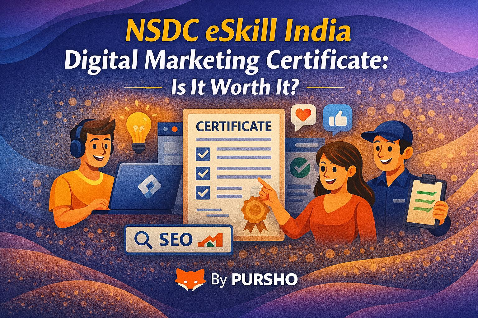 NSDC eSkill India Digital Marketing Certificate: Is It Worth It? (2026 Review)