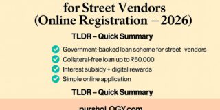 PM SVANidhi Scheme for Street Vendors (Online Registration Guide – 2026)