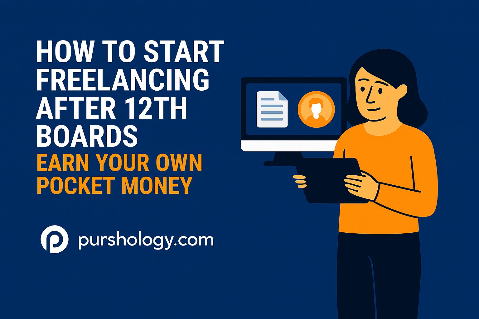 How to Start Freelancing After 12th Boards (Earn Your Own Pocket Money)