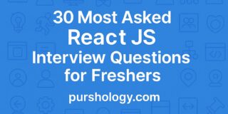30 Most Asked React JS Interview Questions for Freshers (2026)