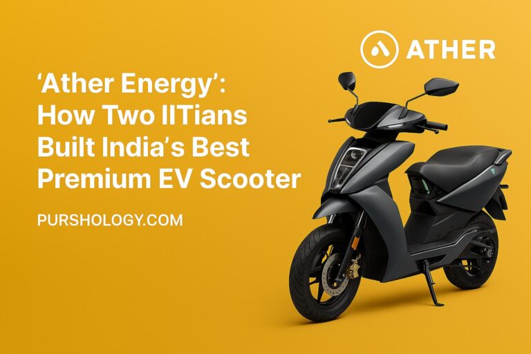 Ather Energy: How Two IITians Built India’s Best Premium EV Scooter