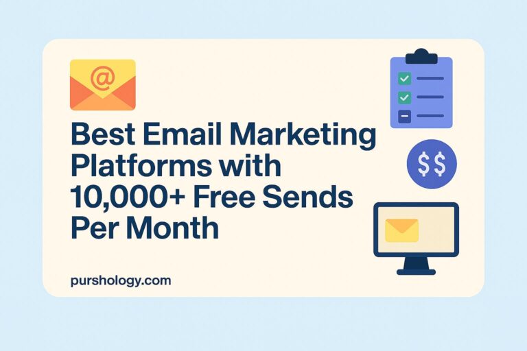 Best Email Marketing Platforms with 10,000+ Free Sends Per Month