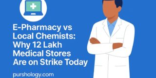 E-Pharmacy vs Local Chemists: Why 12 Lakh Medical Stores Are on Strike Today