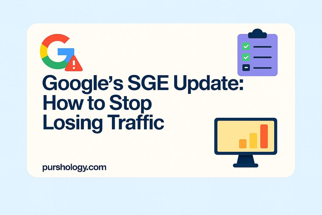 Google’s SGE Update: How to Stop Losing Traffic (2026 Guide)