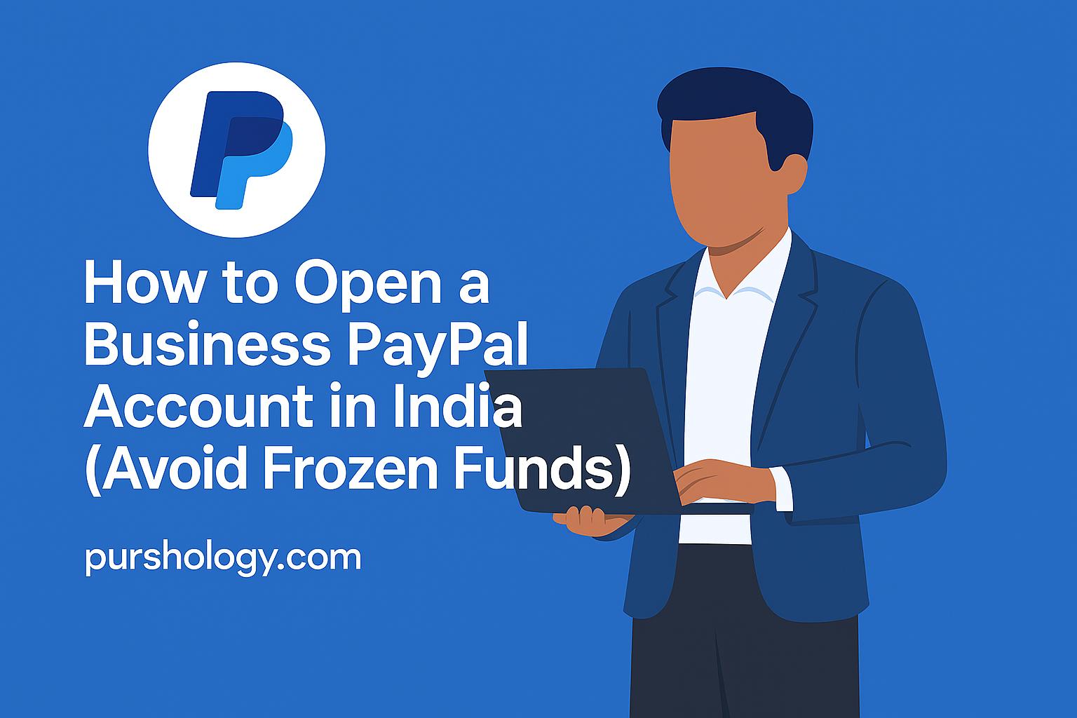 How to Open a Business PayPal Account in India (Avoid Frozen Funds & Payment Holds)