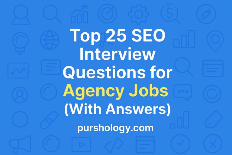 Top 25 SEO Interview Questions for Agency Jobs (With Answers)