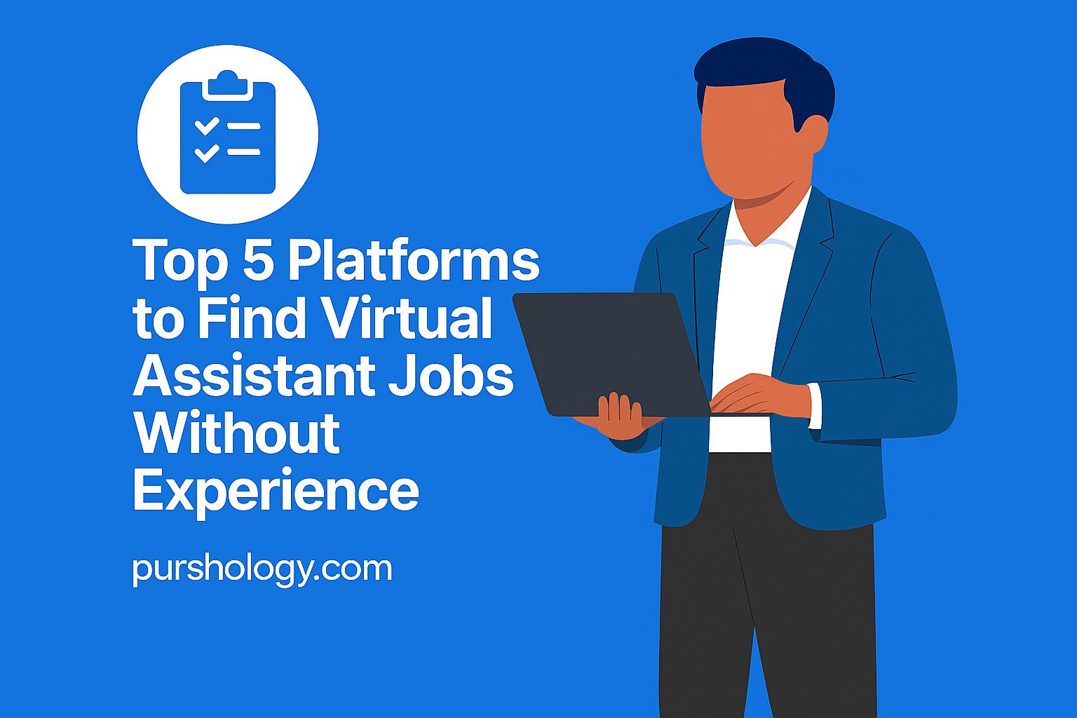 Top 5 Platforms to Find Virtual Assistant Jobs Without Experience (2026 Beginner Guide)