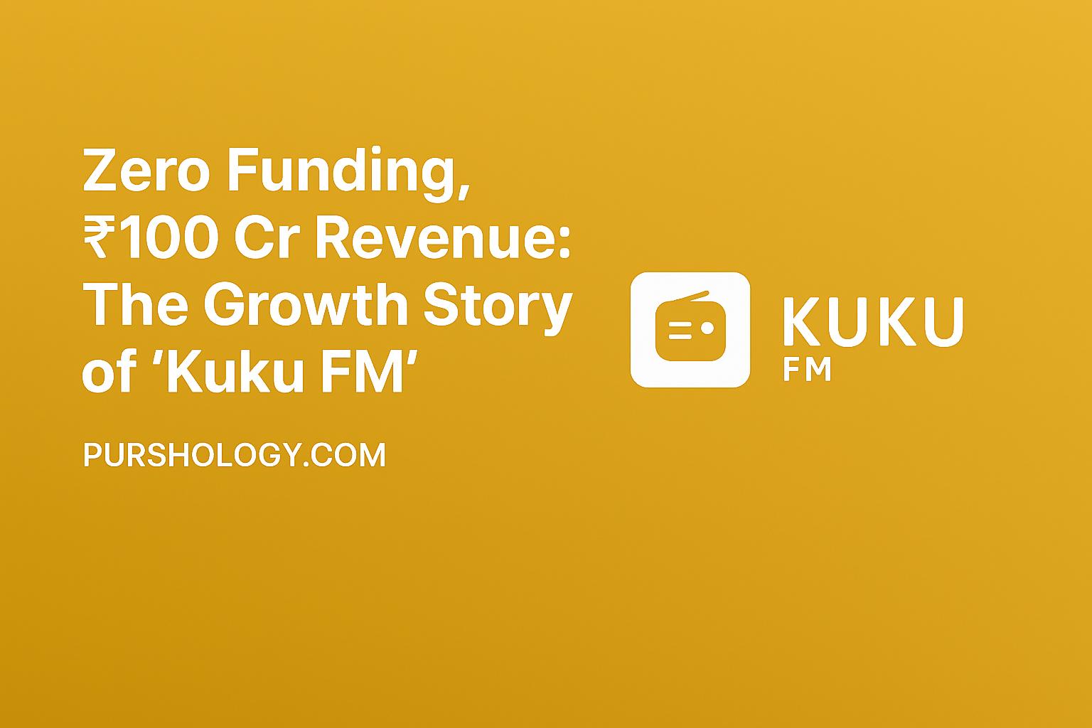 Zero Funding, ₹100 Cr Revenue: The Growth Story of Kuku FM