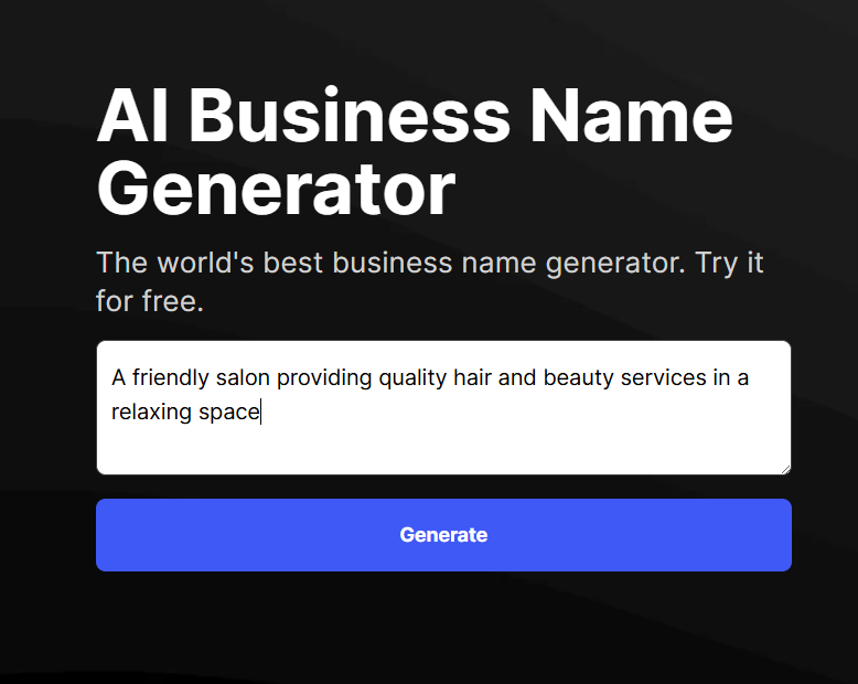 best business name generator