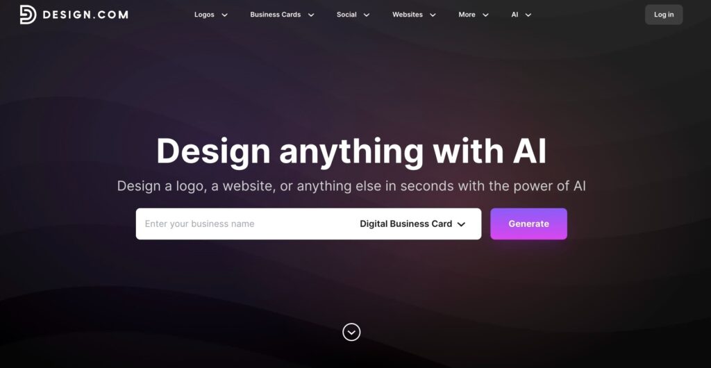 AI business card maker