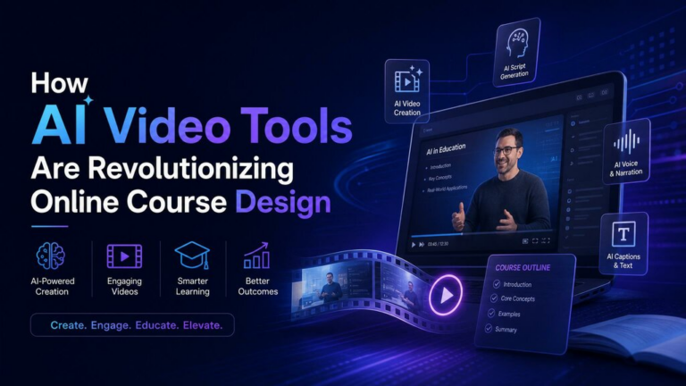 How AI Video Tools Are Revolutionizing Online Course Design