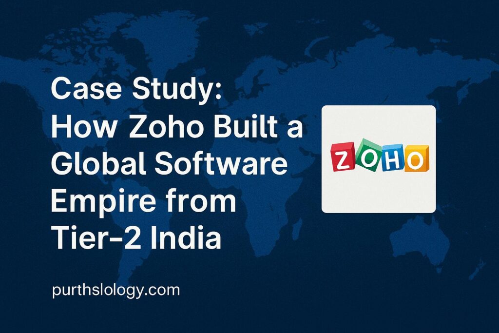 Case Study: How Zoho Built a Global Software Empire from Tier‑2 India