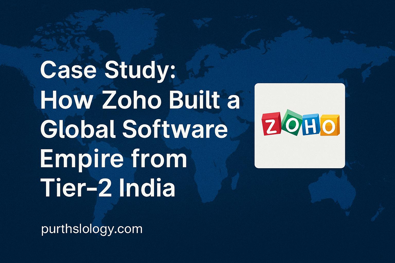 Case Study: How Zoho Built a Global Software Empire from Tier‑2 India
