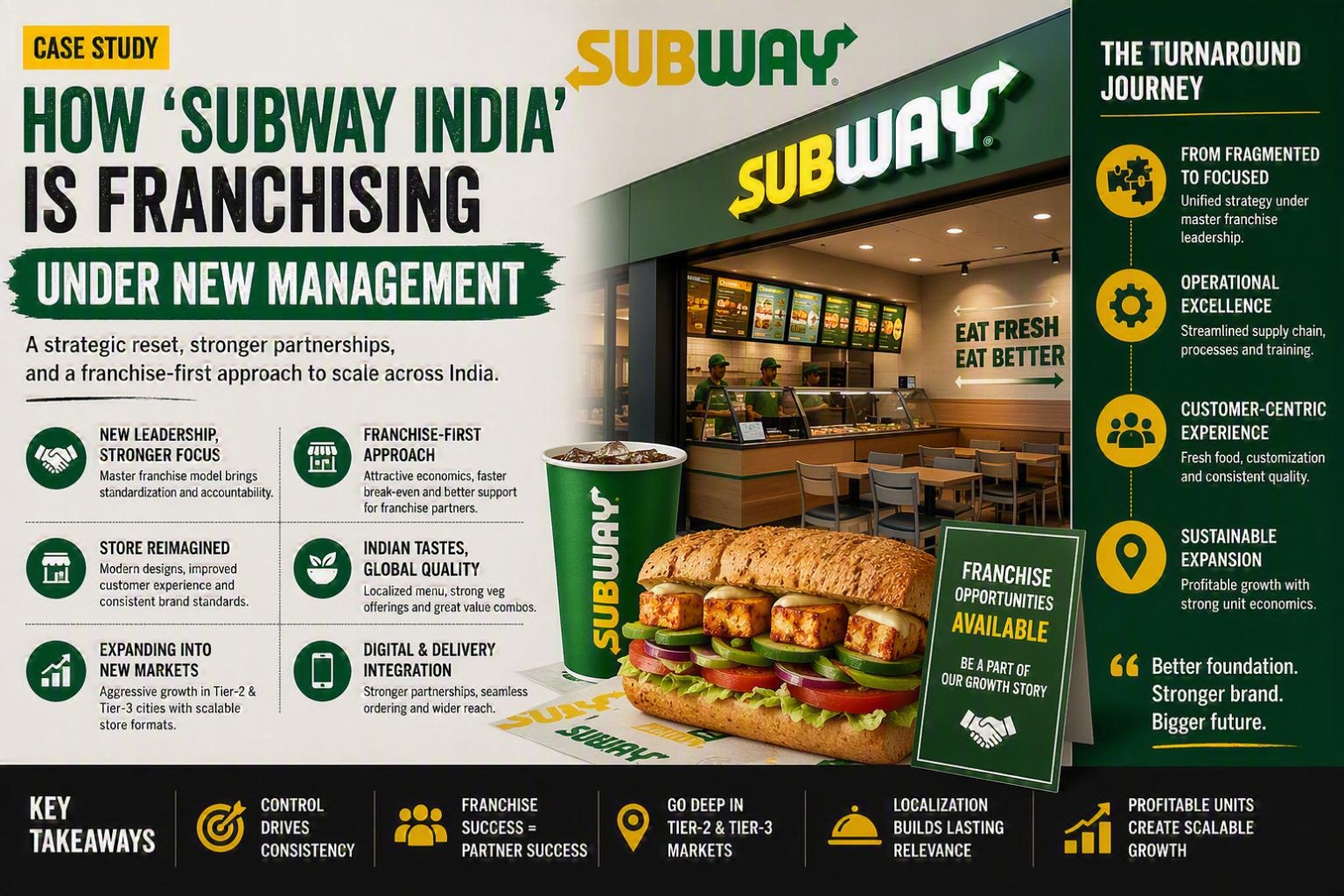 Case Study: How ‘Subway India’ is Franchising Under New Management