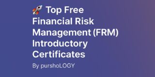 Free Financial Risk Management (FRM) Introductory Certificates (2026 Guide)