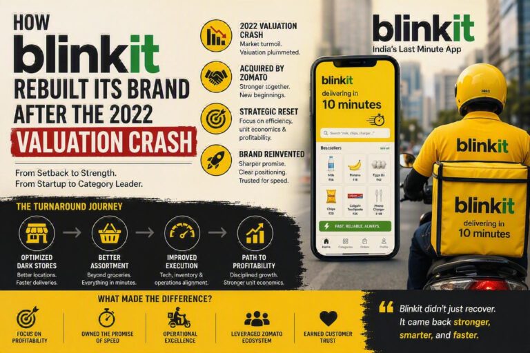 How Blinkit Rebuilt Its Brand After the 2022 Valuation Crash