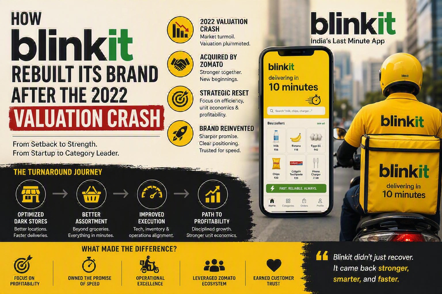 How Blinkit Rebuilt Its Brand After the 2022 Valuation Crash