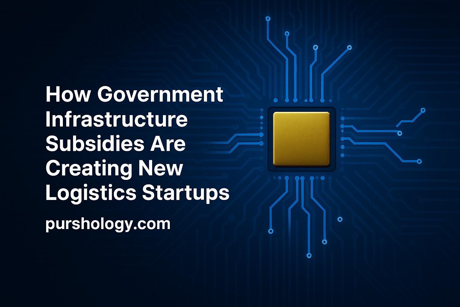 How Government Infrastructure Subsidies Are Creating New Logistics Startups