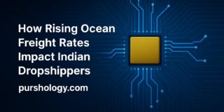 How Rising Ocean Freight Rates Impact Indian Dropshippers in 2026