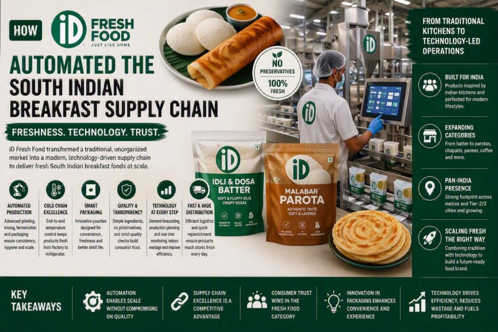 How iD Fresh Food Automated the South Indian Breakfast Supply Chain