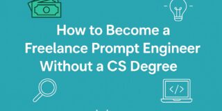 How to Become a Freelance Prompt Engineer Without a CS Degree (Even If You’re Starting from Zero)