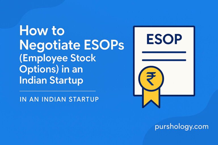 How to Negotiate ESOPs in an Indian Startup: A Practical Guide for Candidates