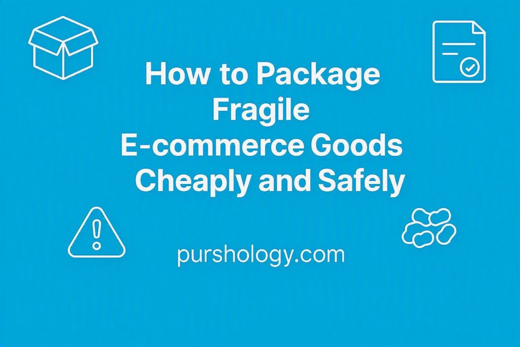 How to Package Fragile E-commerce Goods Cheaply and Safely (Complete Guide)