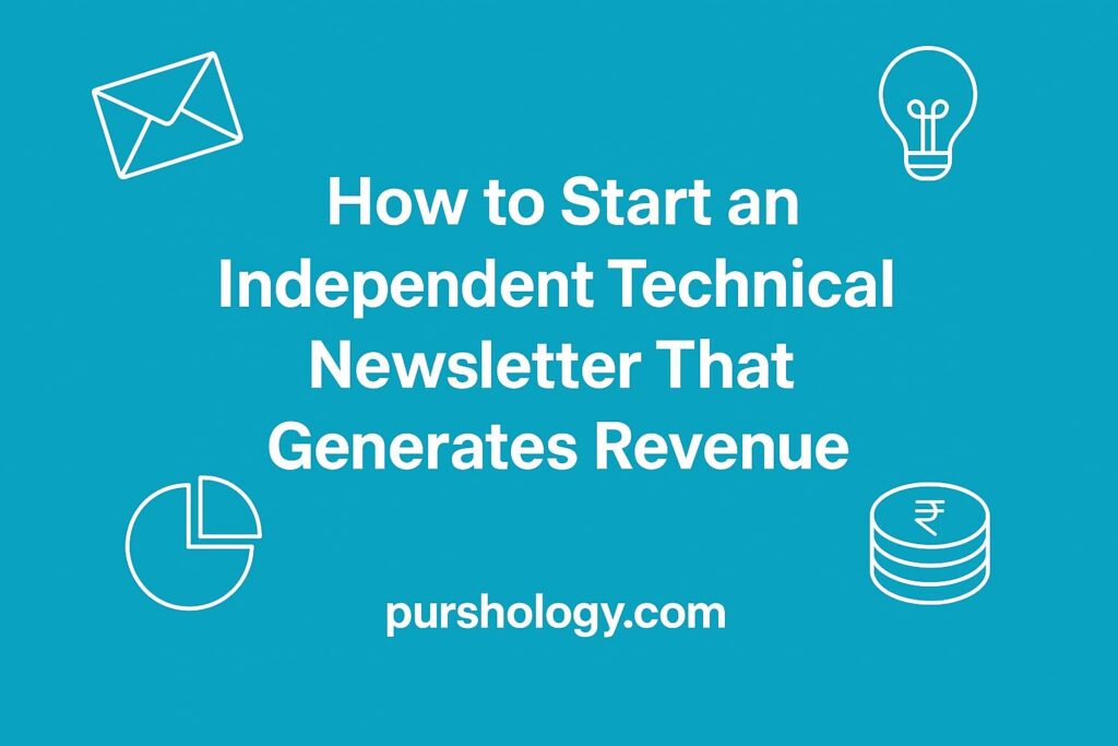 How to Start an Independent Technical Newsletter That Generates Revenue