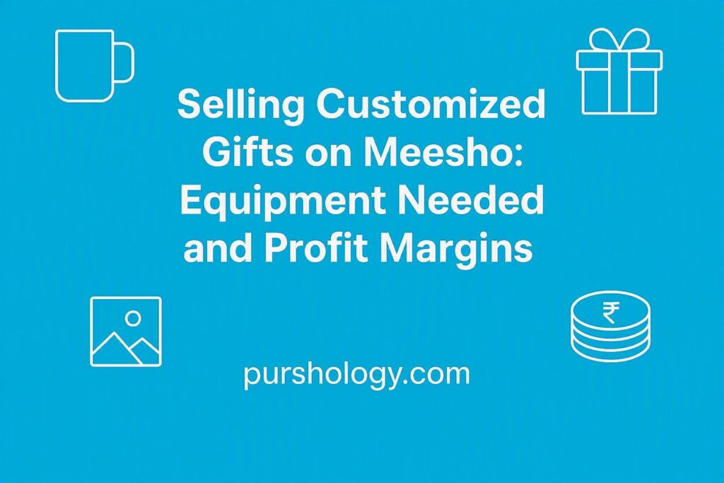 Selling Customized Gifts on Meesho: Equipment Needed & Profit Margins (Complete Guide)