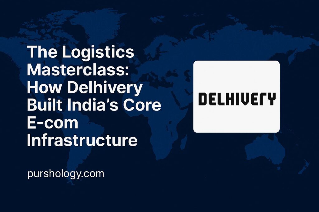 The Logistics Masterclass: How Delhivery Built India’s Core E‑Commerce Infrastructure