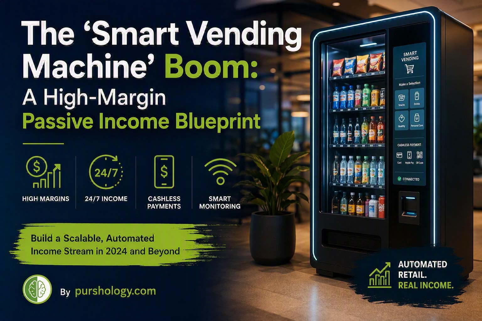 The Smart Vending Machine Boom: A High-Margin Passive Income Blueprint for Modern Entrepreneurs