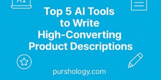 Top 5 AI Tools to Write High-Converting Product Descriptions (2026 Guide)