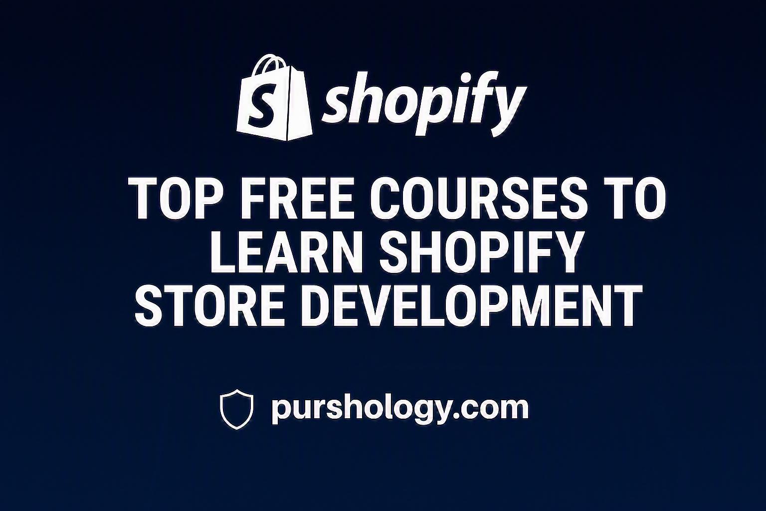 Top Free Courses to Learn Shopify Store Development (2026 Guide)