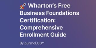 Wharton’s Free Business Foundations Certification: Complete Enrollment Guide (2026)