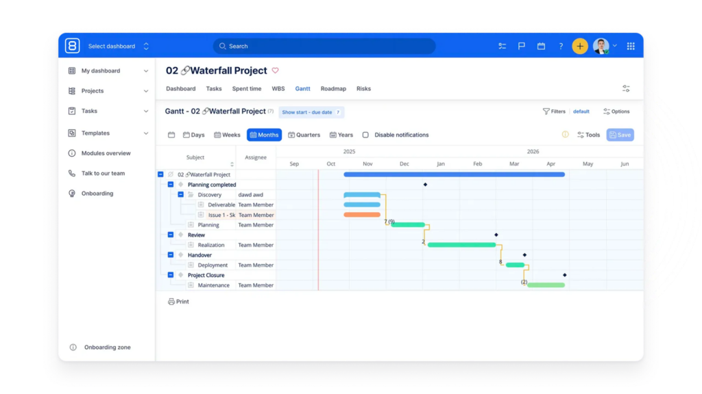 easy8-waterfall-project-gantt-chart-project-management-software