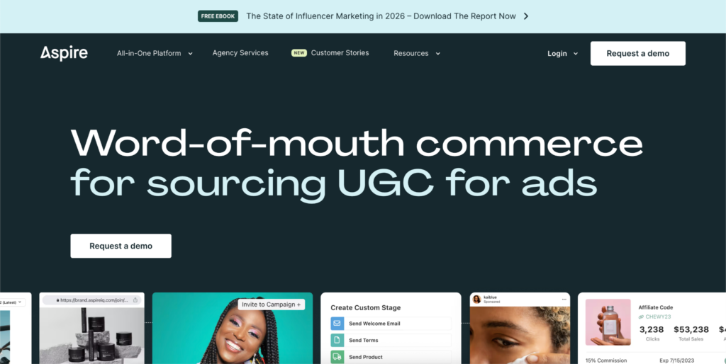 Aspire's inbound marketplace