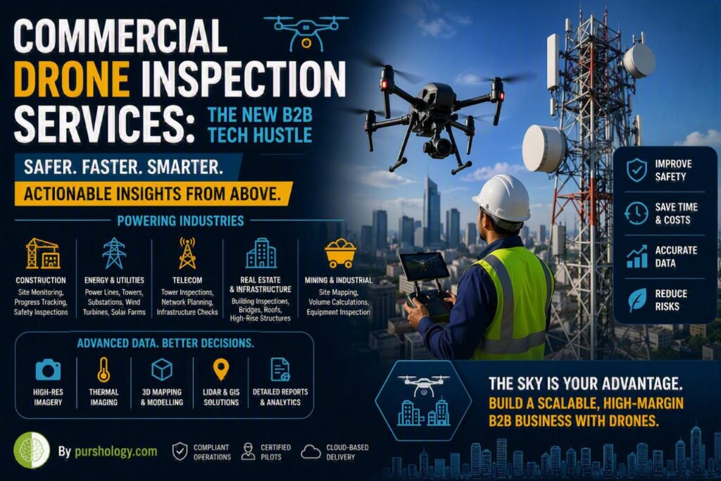 Commercial Drone Inspection Services: The New B2B Tech Hustle