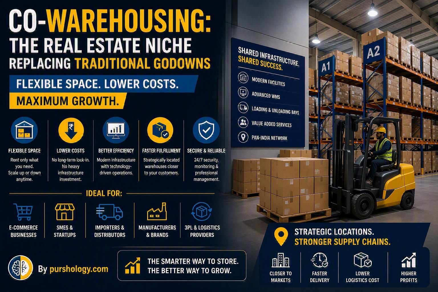 Cowarehousing real estate niche